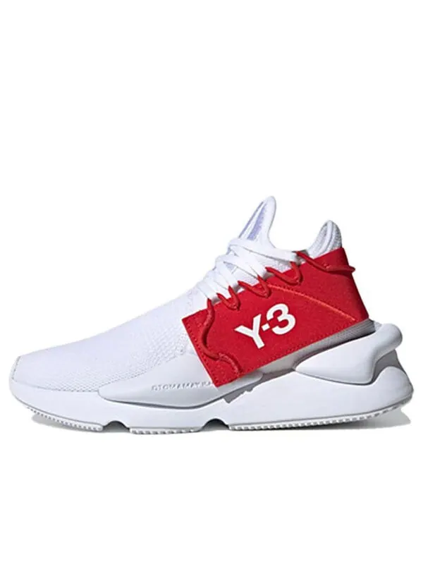 Кроссовки adidas Kaiwa Knit 'White Red' — изображение 1 из 4, белый/красный