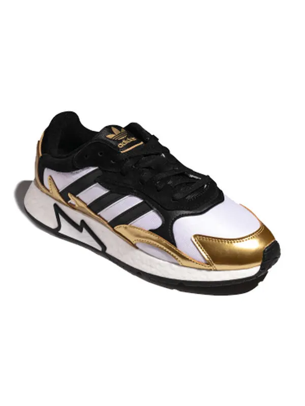 Кроссовки оригиналы tresc run br Adidas — изображение 3 из 4, белый/черный/золотистый