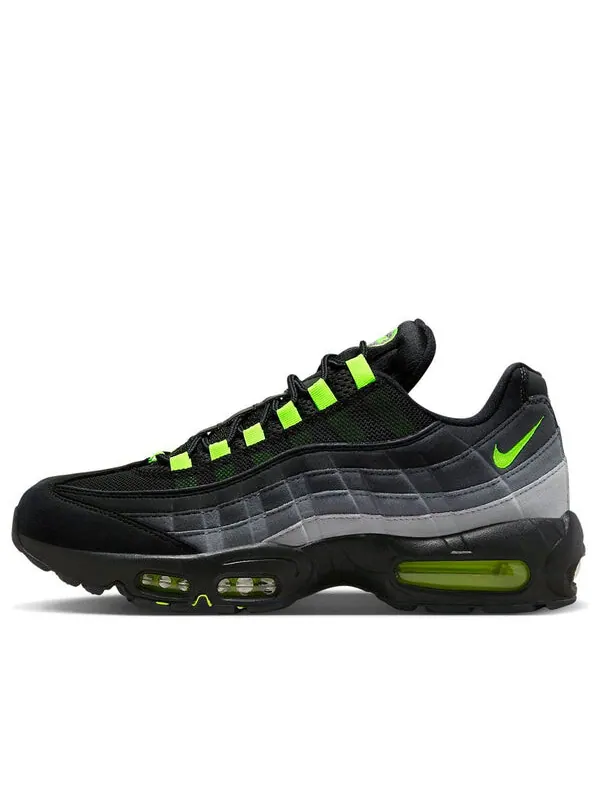 Кроссовки air max 95 'black neon' Nike — изображение 1 из 4, черный/зеленый