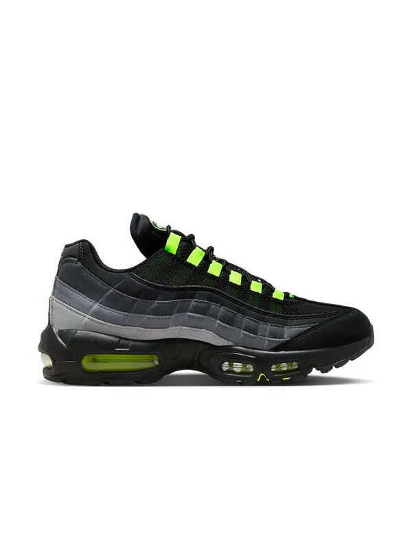 Кроссовки air max 95 'black neon' Nike — изображение 2 из 4, черный/зеленый