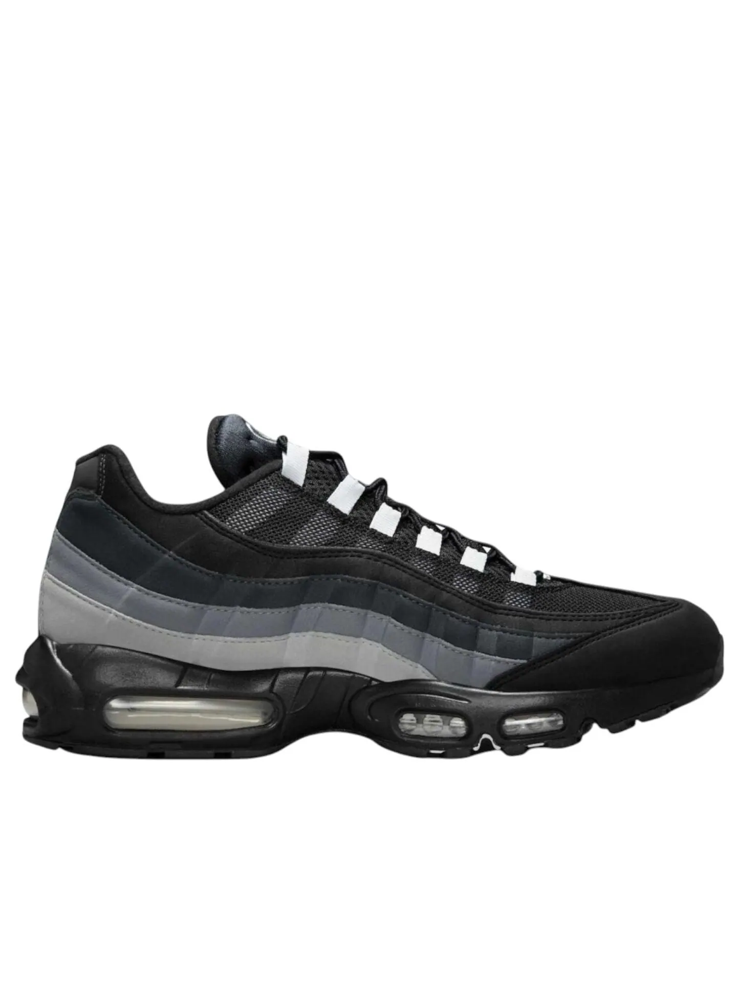 Кроссовки Nike Air Max 95 'Grey Gradient' — изображение 2 из 6, черный