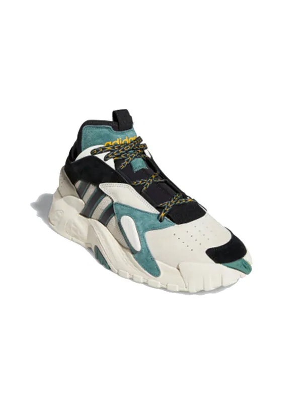 Кроссовки стритбол Adidas — изображение 3 из 4, белый/черный/зеленый