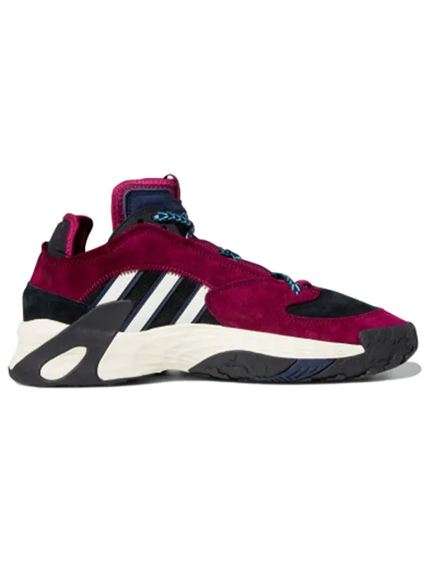Кроссовки оригинальные стритбол баскетбольные кроссовки Adidas — изображение 2 из 4, черный/фиолетовый/белый