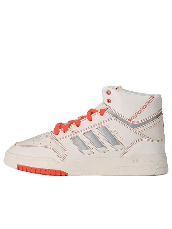 Кроссовки оригинальные drop step Adidas — изображение 1 из 4, белый/оранжевый