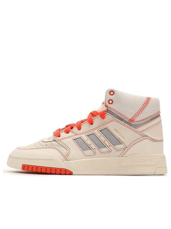 Кроссовки оригинальные drop step Adidas — изображение 1 из 4, белый/оранжевый