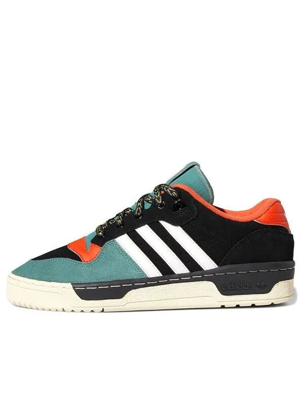 Кроссовки оригиналы соперничество низкий Adidas — изображение 1 из 4, зеленый/оранжевый/черный
