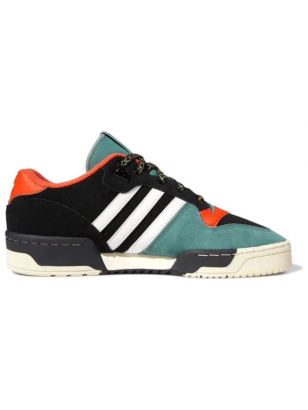 Кроссовки оригиналы соперничество низкий Adidas — изображение 2 из 4, зеленый/оранжевый/черный
