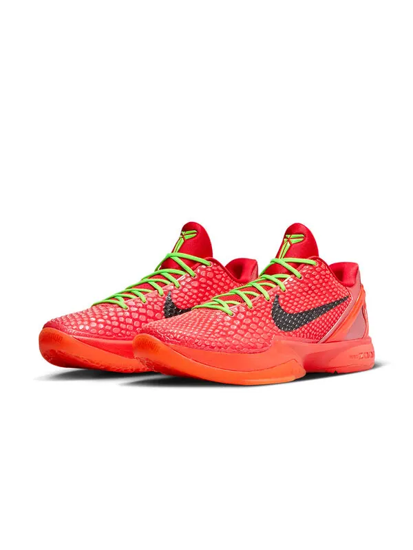 Кроссовки Nike Zoom Kobe 6 Protro 'Reverse Grinch' — изображение 2 из 4, яркий/черный/зеленый