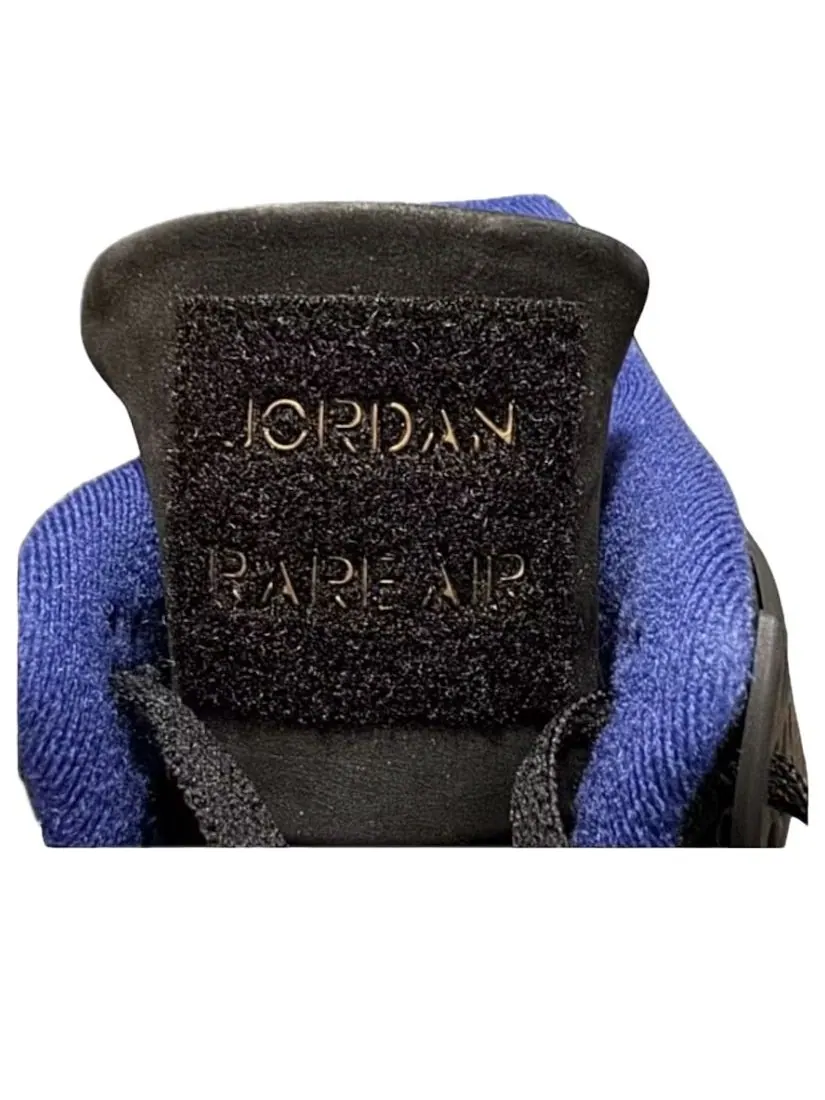 Кроссовки Air Jordan 4 Retro 'Rare Air' 2025-Gold Lettering — изображение 2 из 6, черный