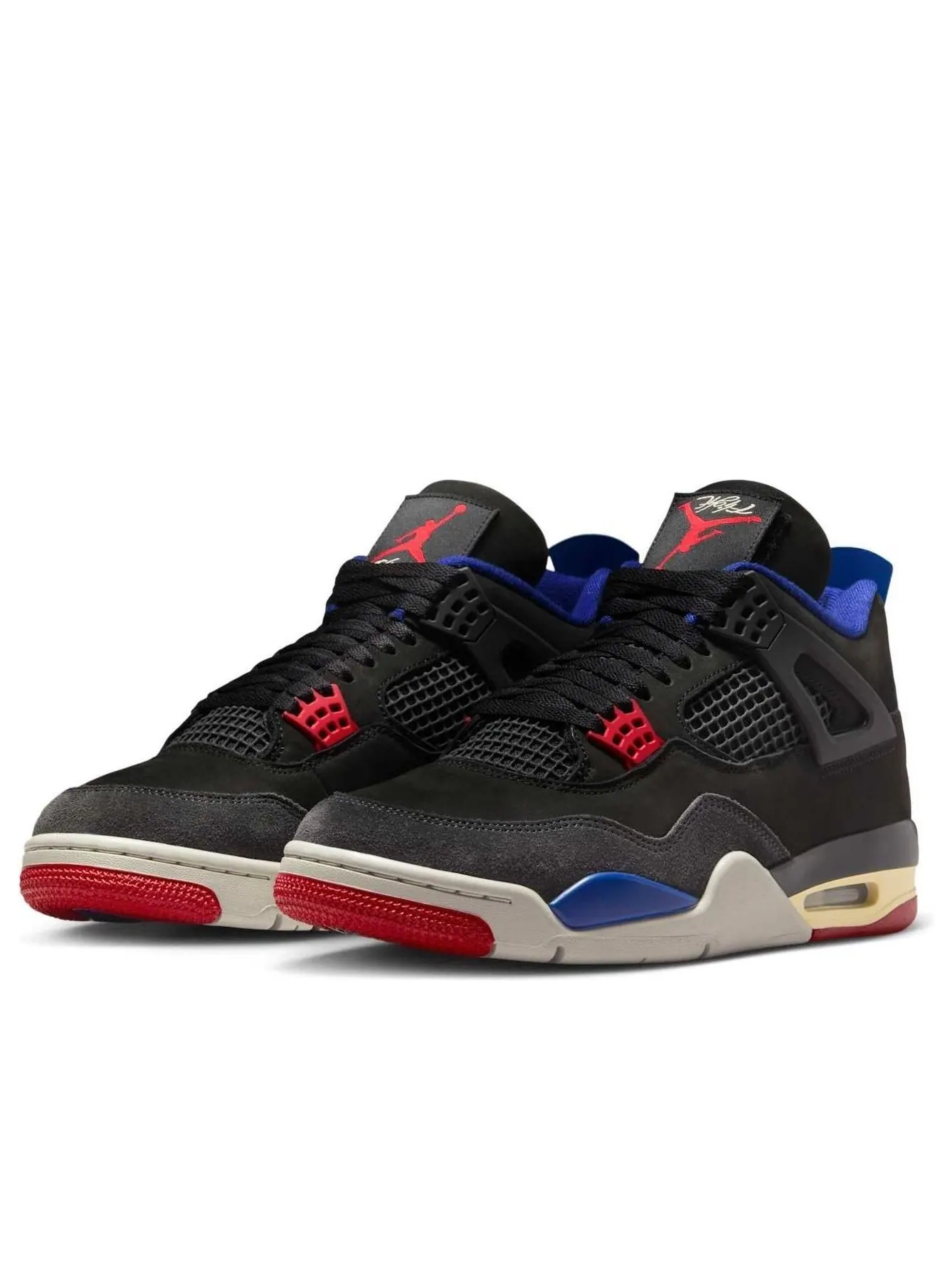 Кроссовки Air Jordan 4 Retro 'Rare Air' 2025-Gold Lettering — изображение 3 из 6, черный