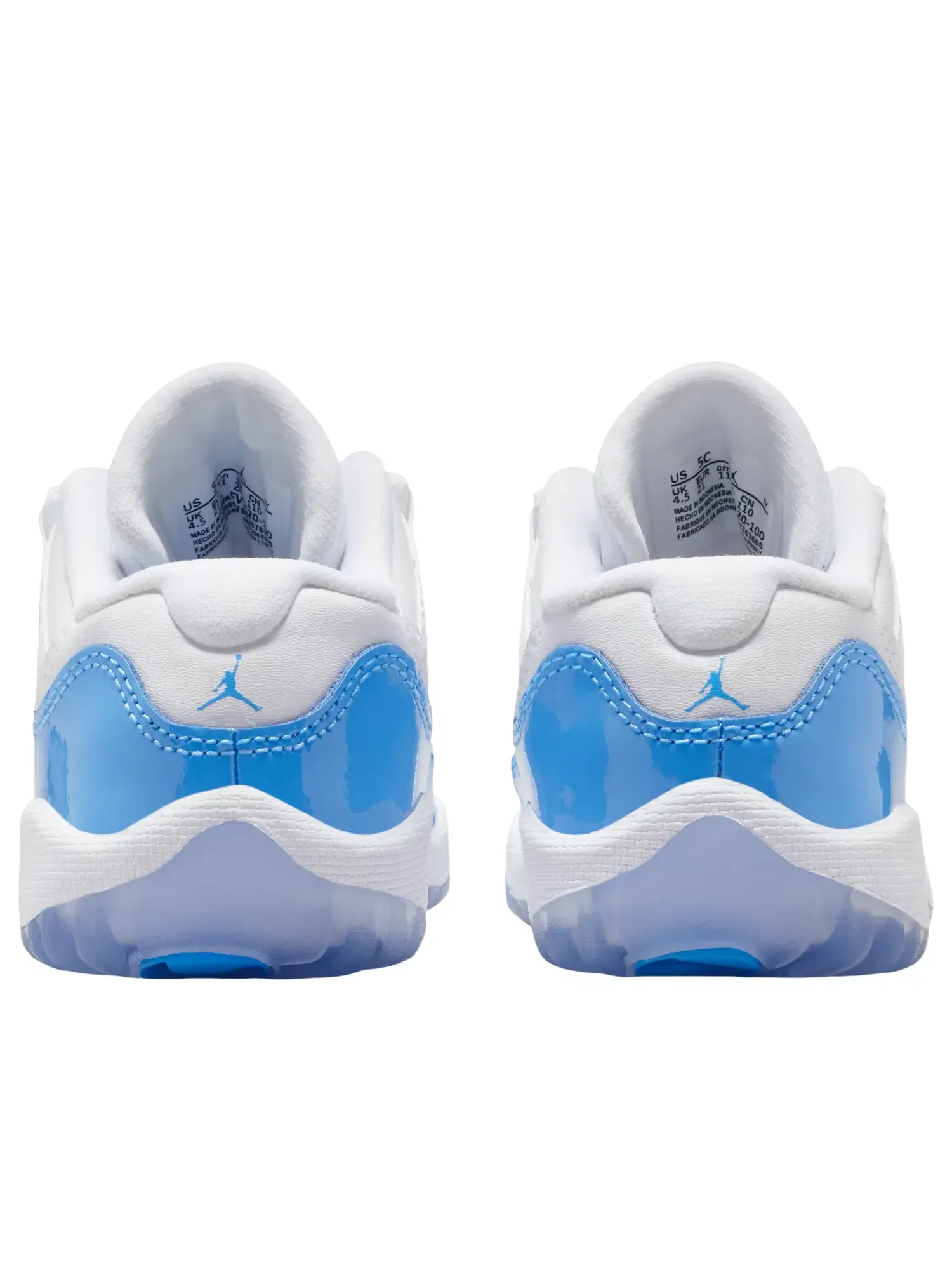 Кроссовки Air Jordan 11 Low Retro 'University Blue' FV5120-100 — изображение 3 из 6, белый
