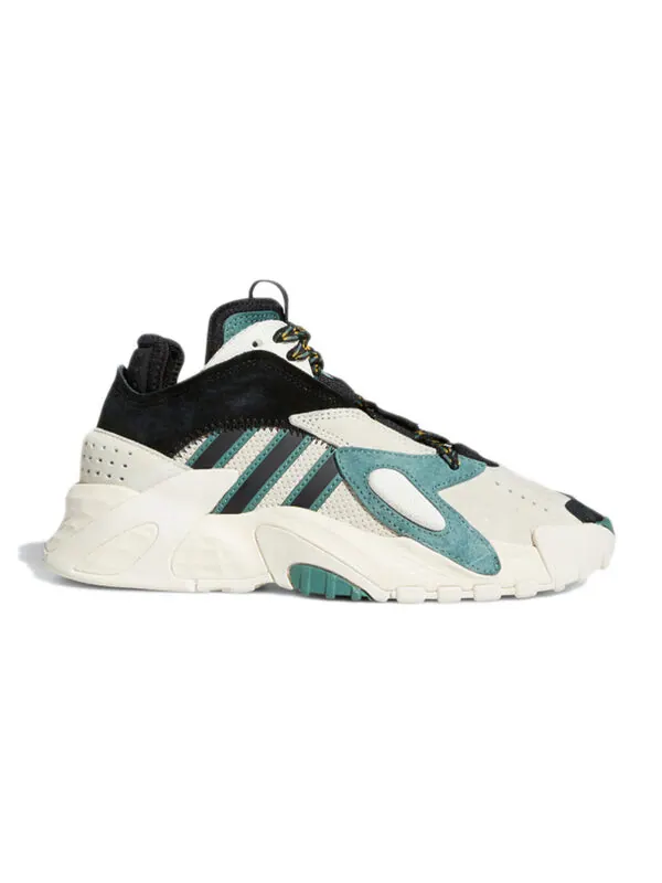 Кроссовки оригиналы стритбол j Adidas — изображение 2 из 4, белый/черный/зеленый