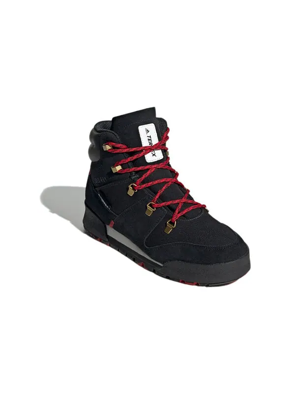 Кроссовки (WMNS) adidas Terrex Snowpitch C.Rdy 'Black Red White' — изображение 3 из 4, черный/красный/белый