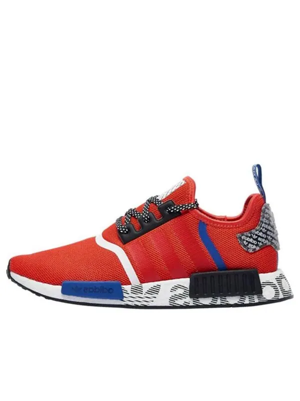 Кроссовки nmd_r1 Adidas — изображение 1 из 4, красный