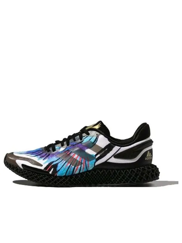 Кроссовки alphaedge 4d run 'black multi' Adidas — изображение 1 из 4, золотистый