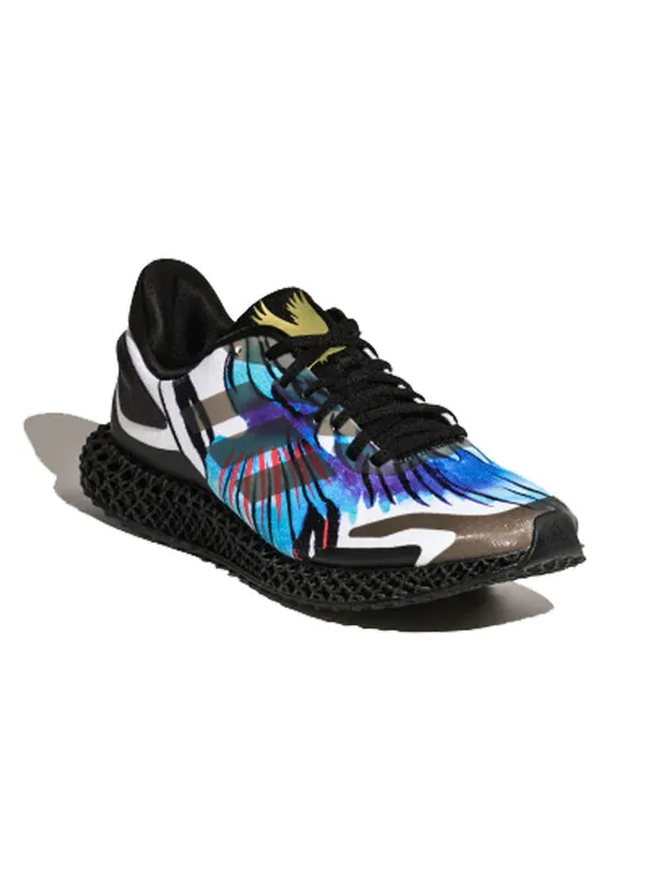 Кроссовки alphaedge 4d run 'black multi' Adidas — изображение 2 из 4, золотистый