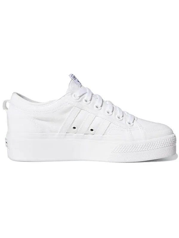 Кроссовки nizza platform Adidas — изображение 2 из 4, белый