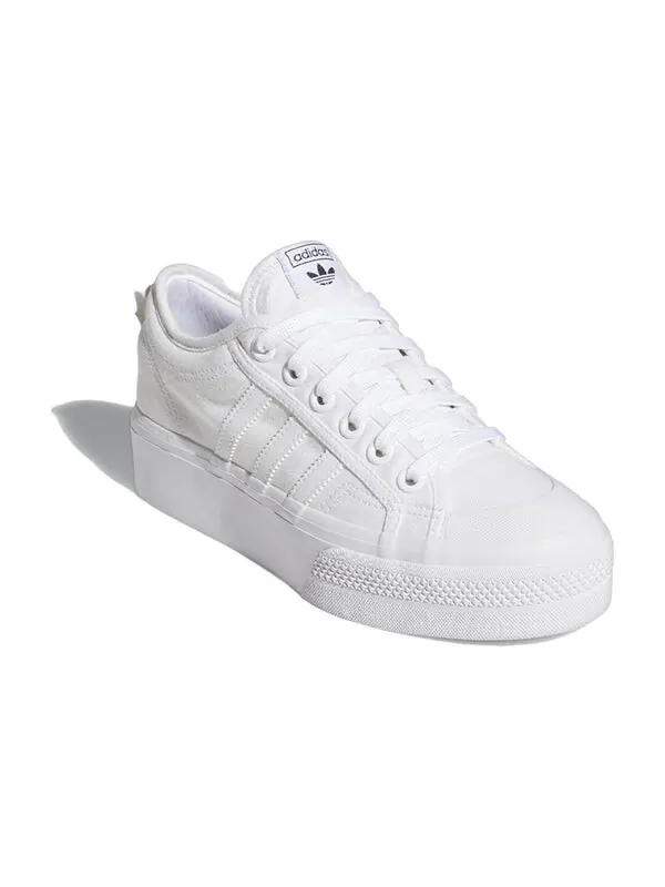Кроссовки nizza platform Adidas — изображение 3 из 4, белый