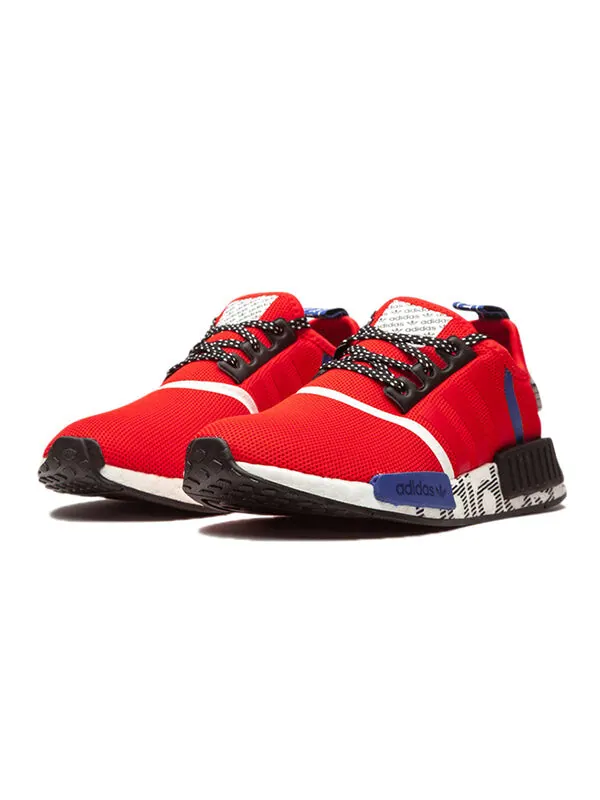 Кроссовки nmd_r1 j Adidas — изображение 3 из 4, красный