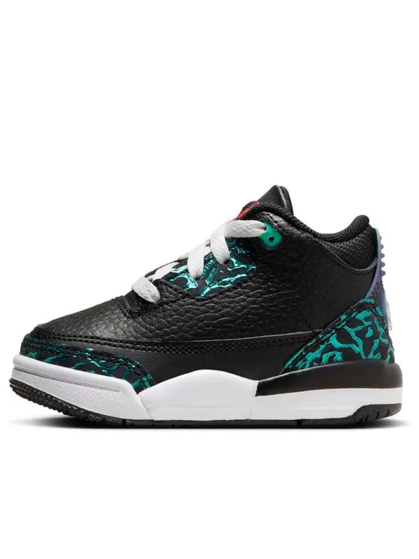 Кроссовки 3 ретро se Air Jordan — изображение 1 из 4, черный/красный--белый