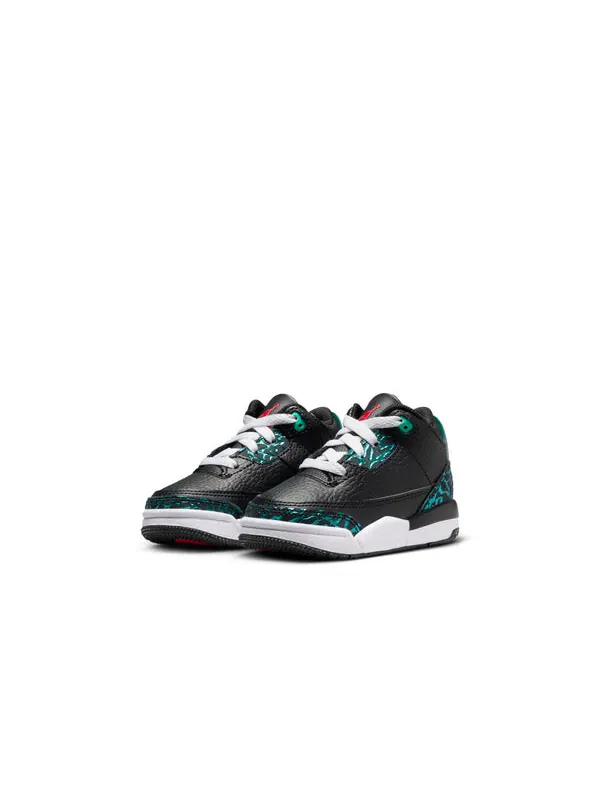 Кроссовки 3 ретро se Air Jordan — изображение 2 из 4, черный/красный--белый