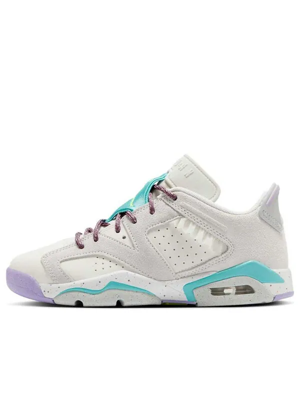 Кроссовки 6 low 'let's play' Air Jordan — изображение 1 из 4, зеленый