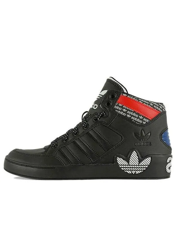 Кроссовки оригиналы хард корт высокие Adidas — изображение 1 из 4, синий