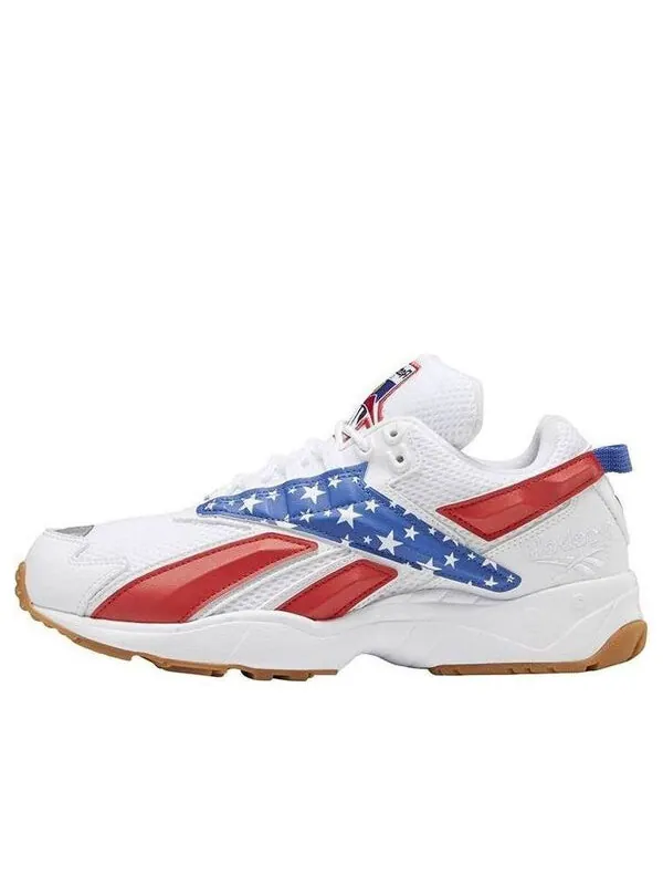 Кроссовки interval 96 'radiant red blue' Reebok — изображение 1 из 4, белый