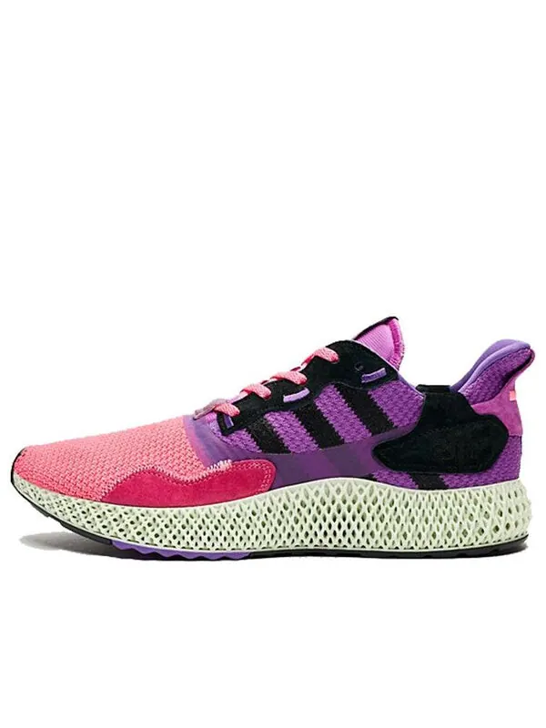 Кроссовки sneakersnstuff x zx 4000 4d Adidas — изображение 1 из 4, фиолетовый
