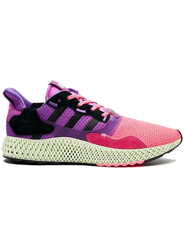 Кроссовки sneakersnstuff x zx 4000 4d Adidas — изображение 2 из 4, фиолетовый