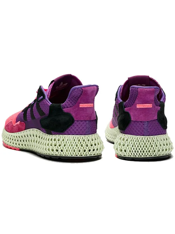 Кроссовки sneakersnstuff x zx 4000 4d Adidas — изображение 4 из 4, фиолетовый