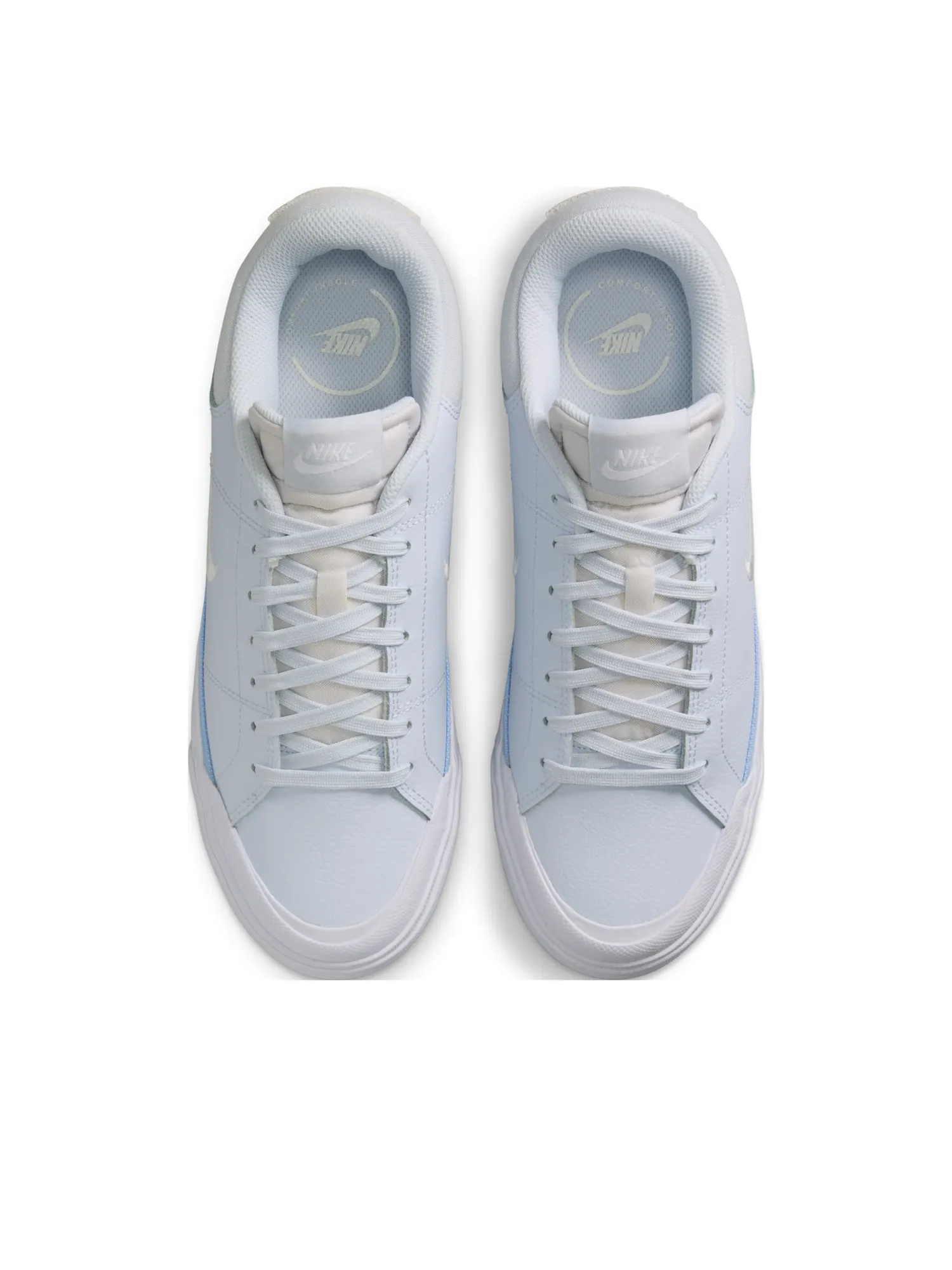 (WMNS) Nike Court Legacy Lift 'Blue White' — изображение 2 из 6, синий/белый