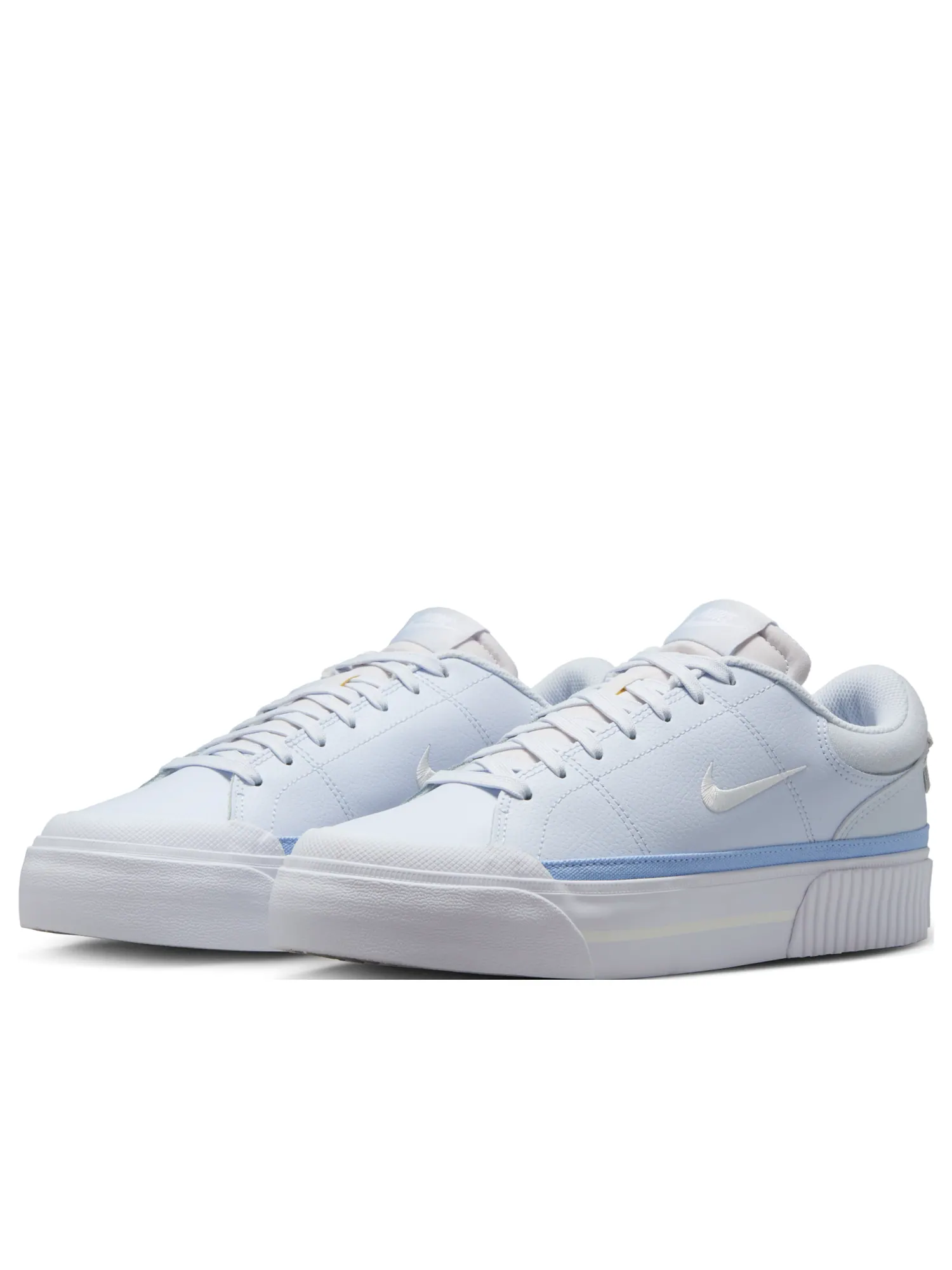 (WMNS) Nike Court Legacy Lift 'Blue White' — изображение 4 из 6, синий/белый
