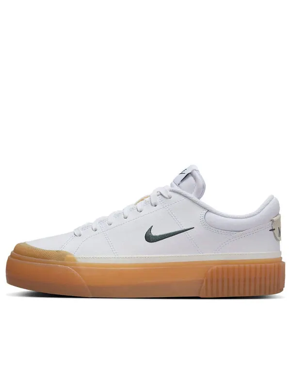Кроссовки суд наследие лифт Nike — изображение 1 из 4, белый/зеленый