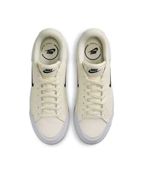 Кроссовки court legacy lift 'pale ivory white' Nike — изображение 4 из 4