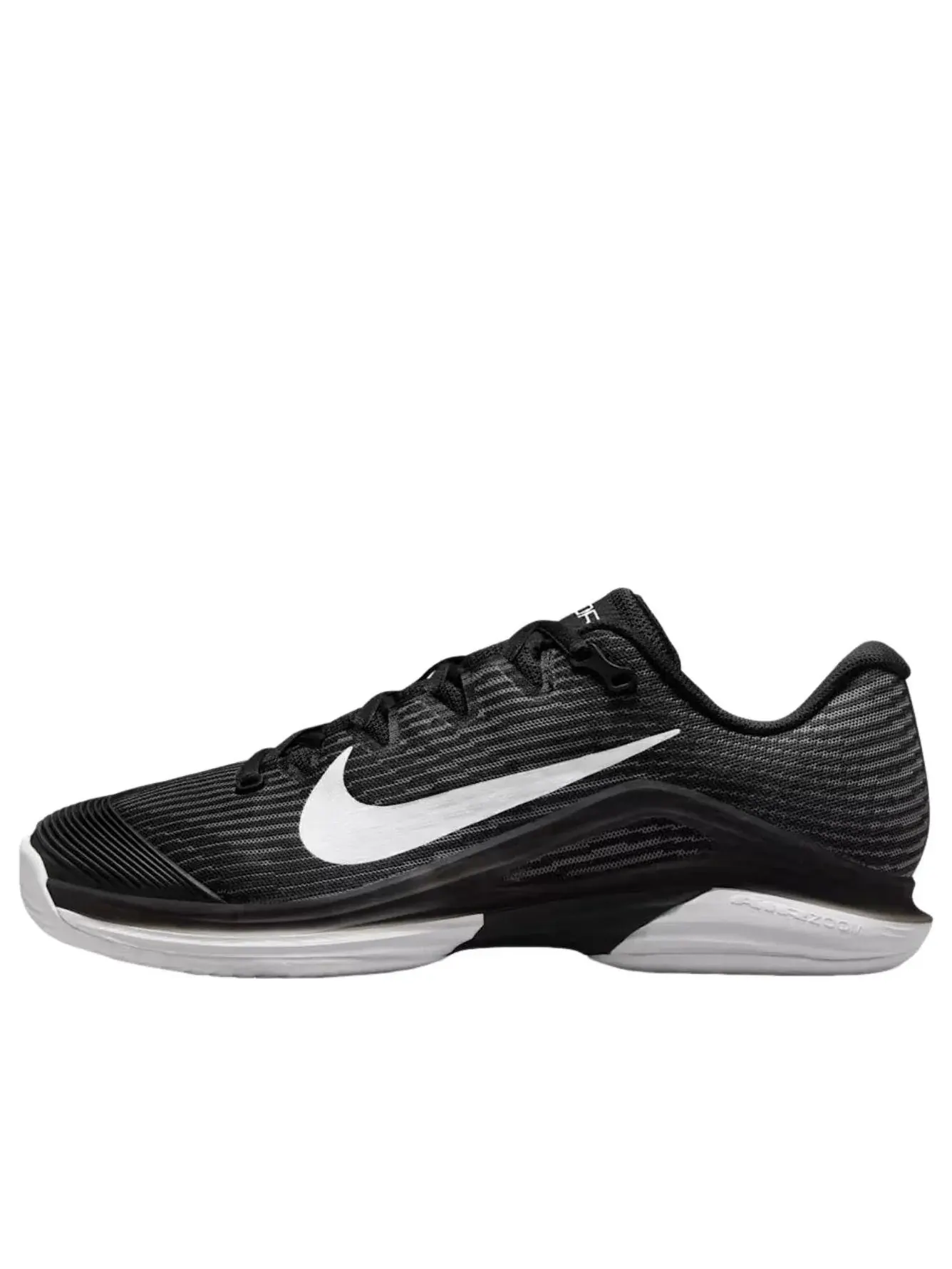 Кроссовки (WMNS) Nike Court Air Zoom Vapor 12 HC 'Black Dark Smoke Grey White' — изображение 1 из 6, черный