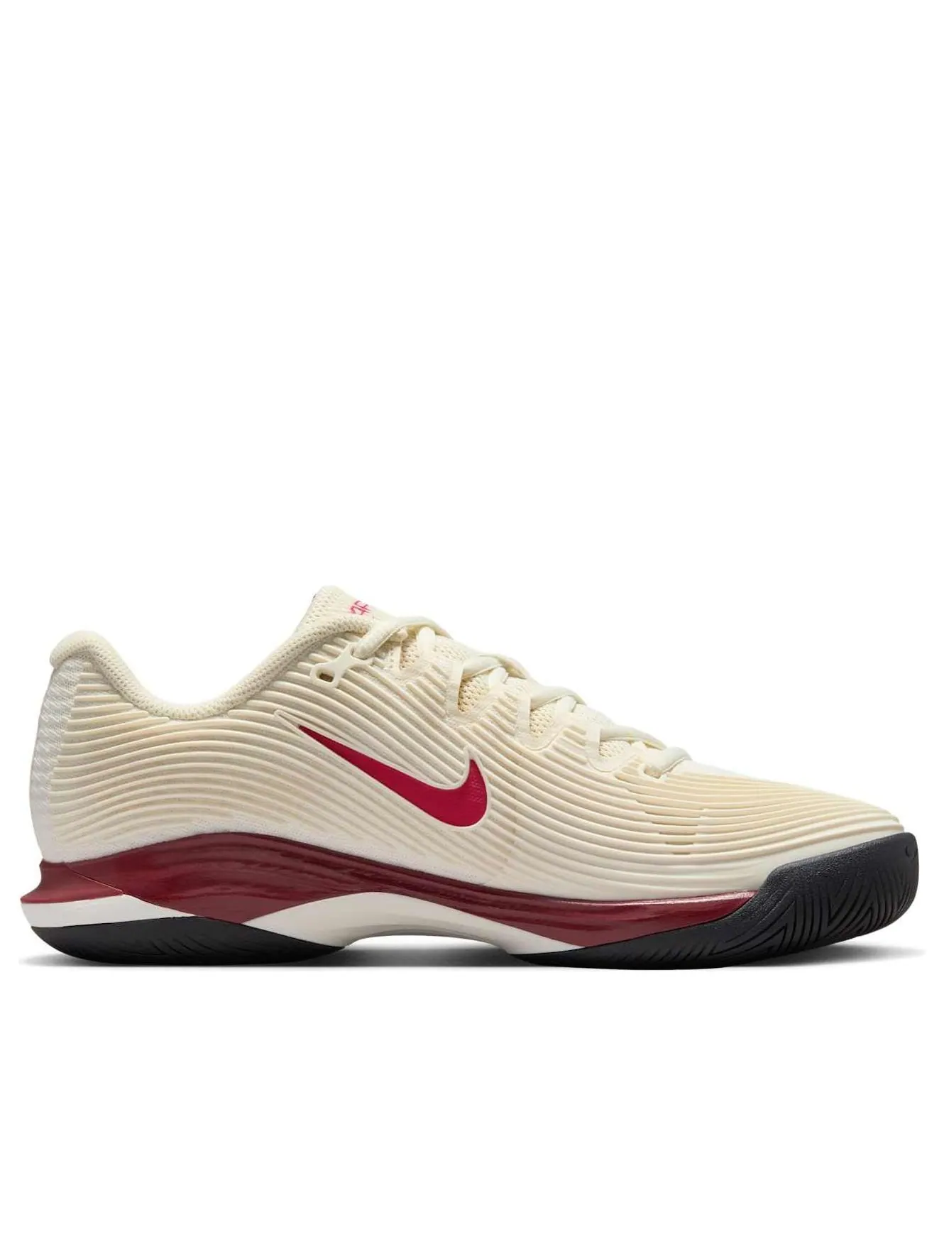 Кроссовки (WMNS) Nike Court Air Zoom Vapor 12 HC 'Pale Ivory Rush Pink Team Red' — изображение 2 из 6, белый