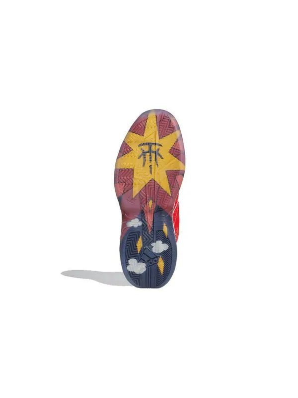 Кроссовки t mac millennium 2 Adidas — изображение 4 из 4, красный/желтый/белый