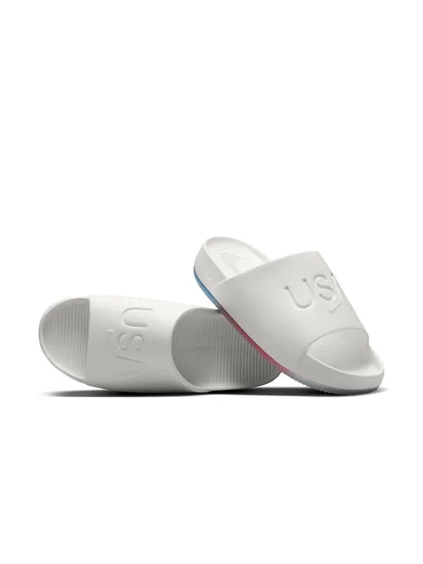 Тапочки calm slides 'olympics usa' Nike — изображение 3 из 4, красный