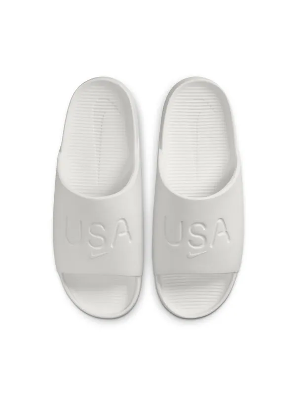 Тапочки calm slides 'olympics usa' Nike — изображение 4 из 4, красный