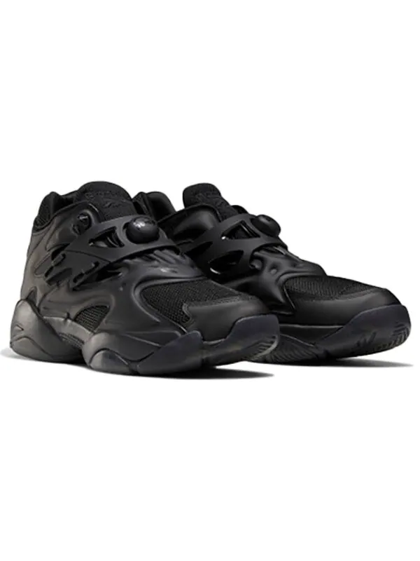 Кроссовки pump court 'triple black' Reebok — изображение 3 из 4, черный