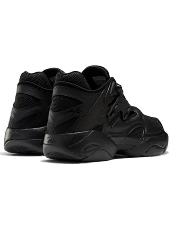 Кроссовки pump court 'triple black' Reebok — изображение 4 из 4, черный