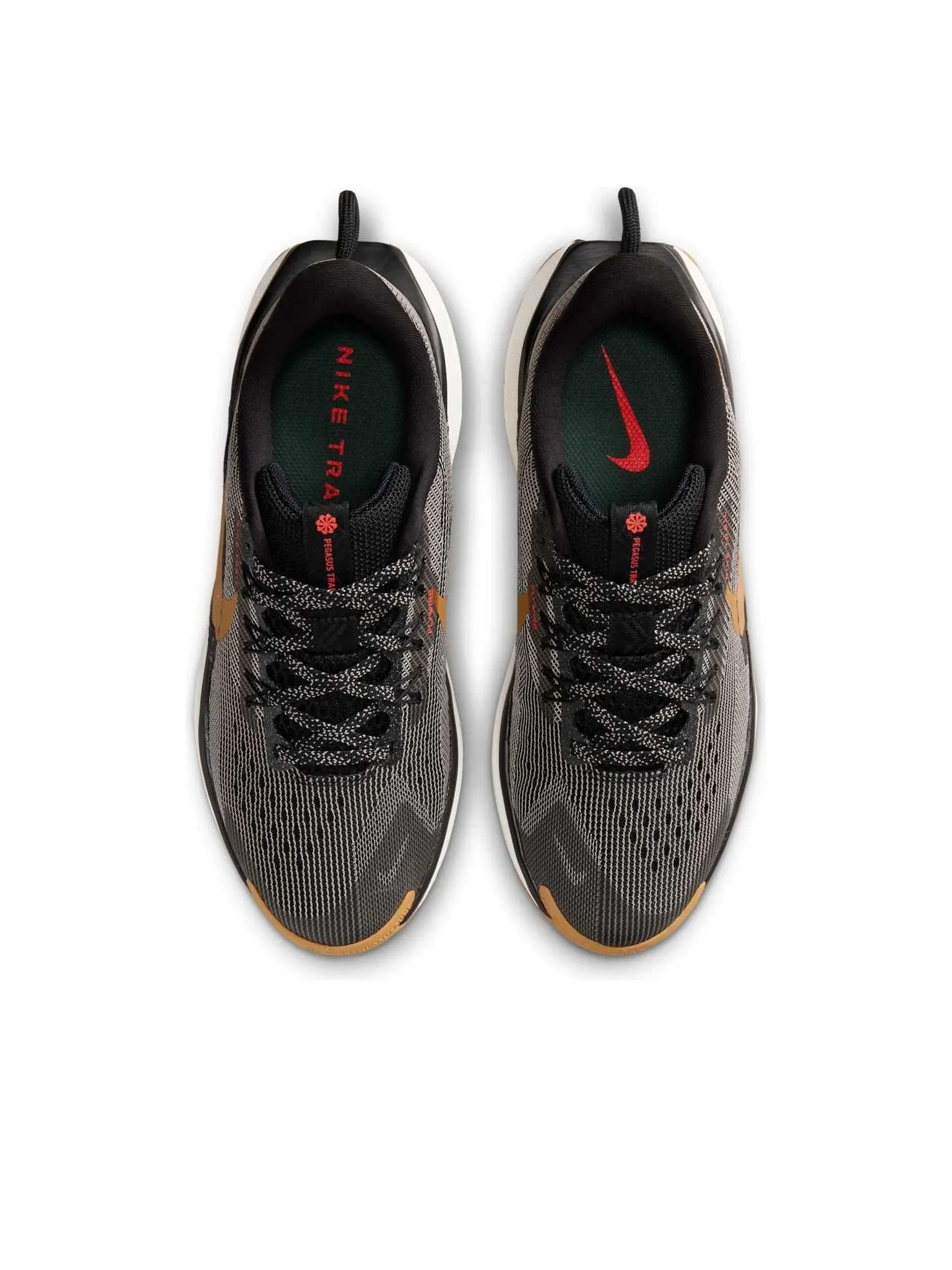 Кроссовки (GS) Nike Pegasus Trail 5 'Black' — изображение 2 из 6, черный