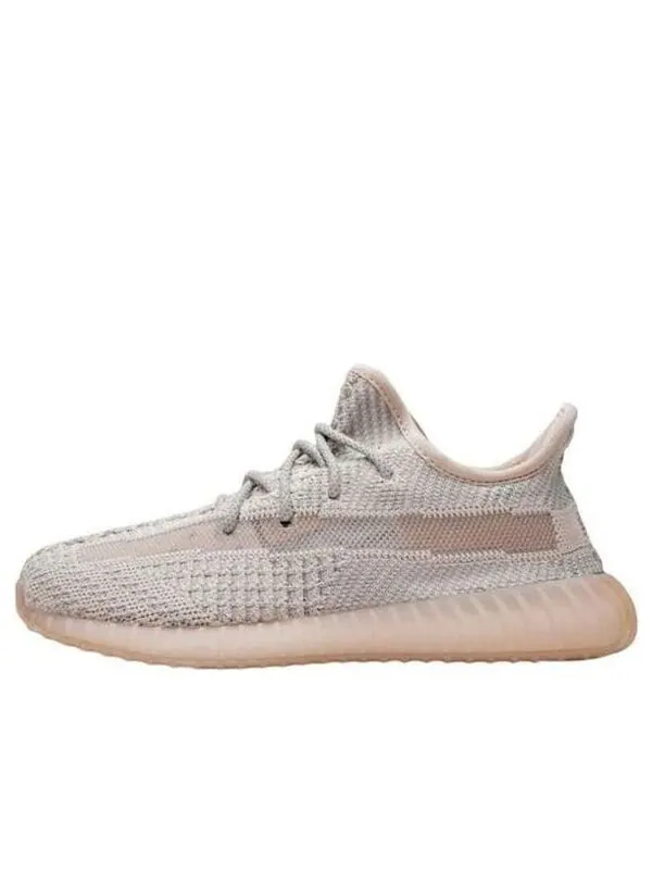 Кроссовки Boost 350 v2 kids Adidas Yeezy — изображение 1 из 4, розовый