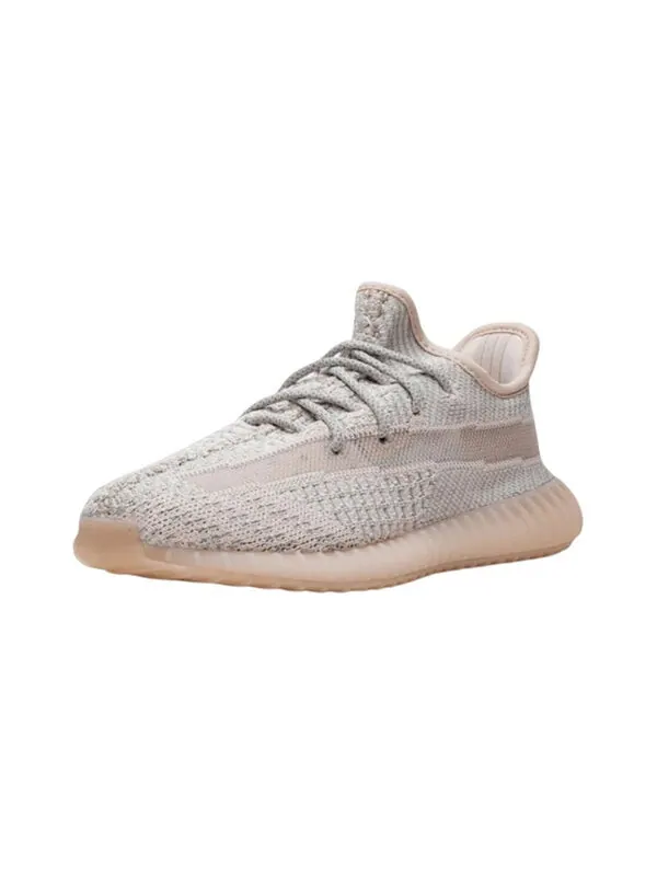 Кроссовки Boost 350 v2 kids Adidas Yeezy — изображение 2 из 4, розовый