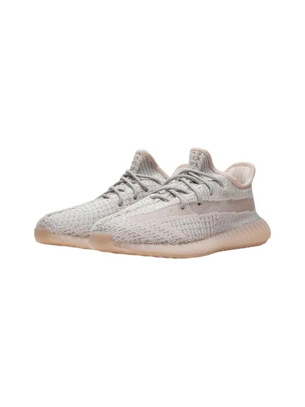 Кроссовки Boost 350 v2 kids Adidas Yeezy — изображение 3 из 4, розовый
