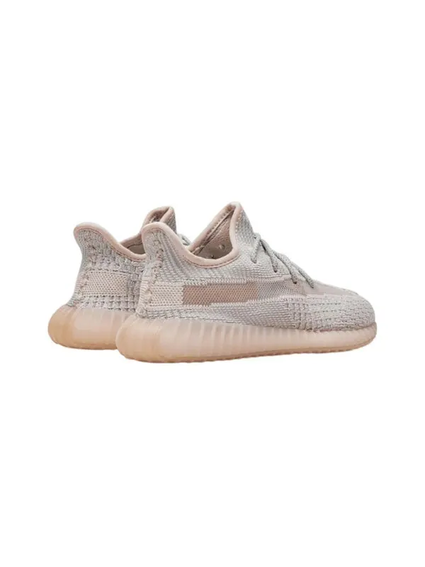 Кроссовки Boost 350 v2 kids Adidas Yeezy — изображение 4 из 4, розовый