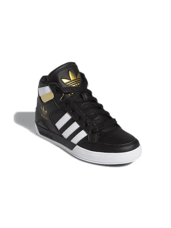 Кроссовки хард корт высокие j Adidas — изображение 3 из 4, черный/белый/золотистый