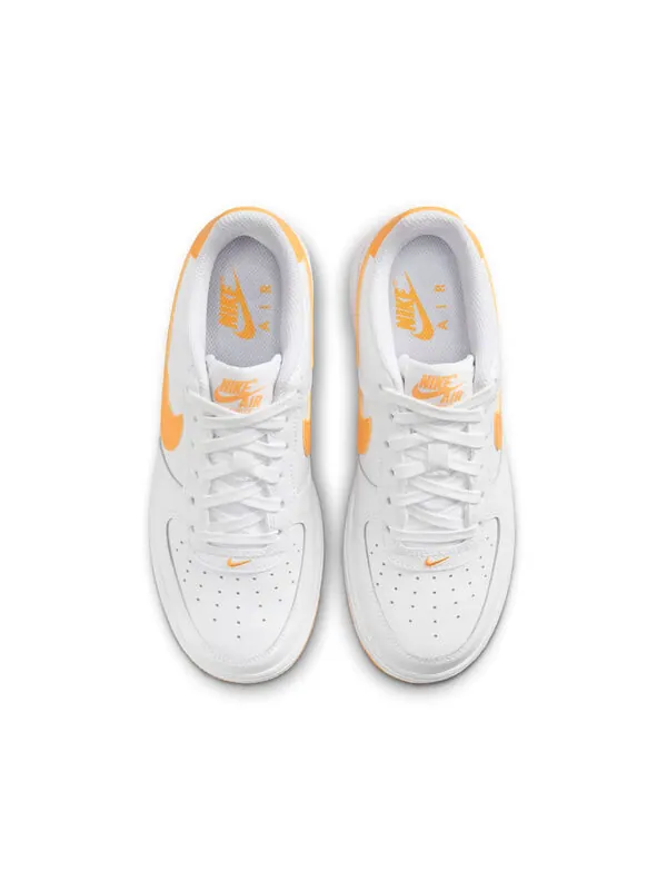 Кроссовки air force 1 'white university gold' Nike — изображение 4 из 4, белый/золотистый