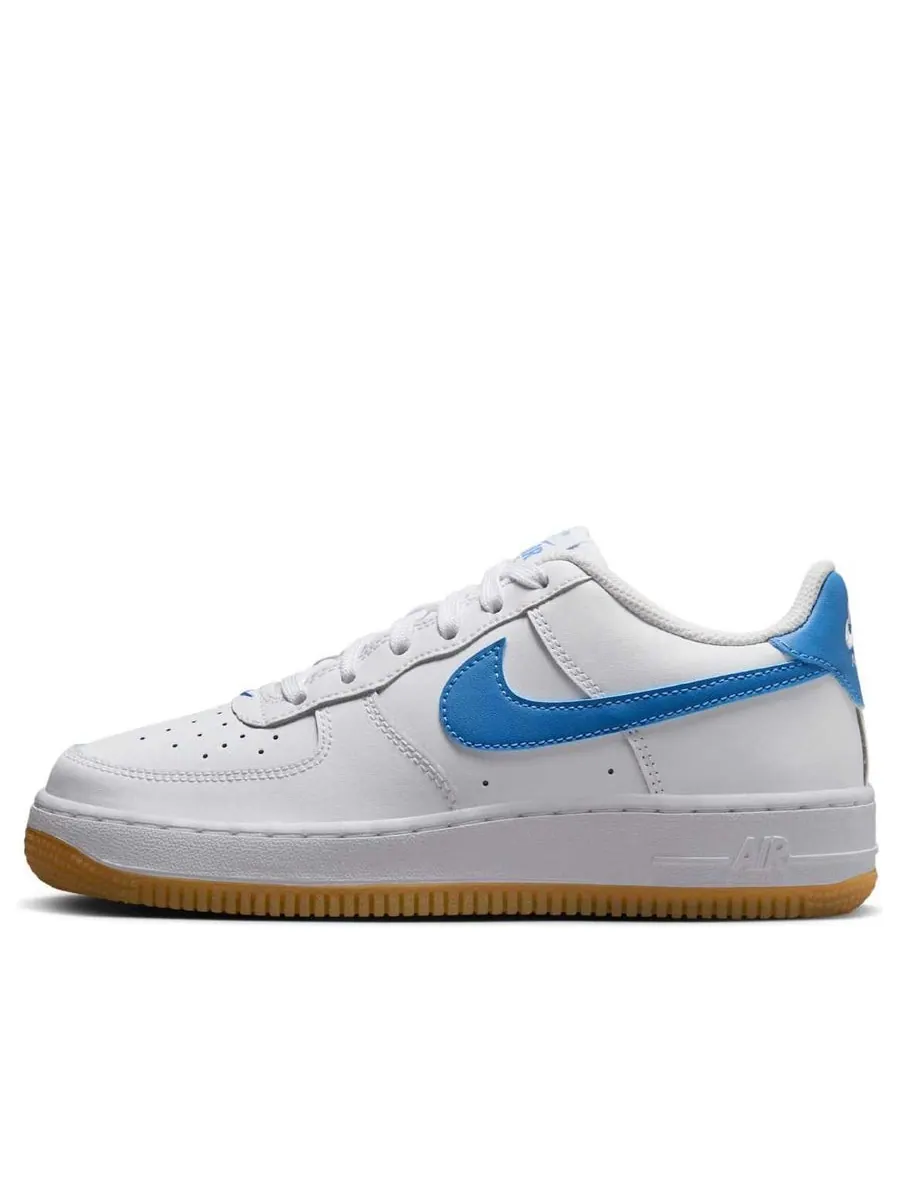 Кроссовки Nike Air Force 1 'White Light Blue Gum' — изображение 1 из 6, белый